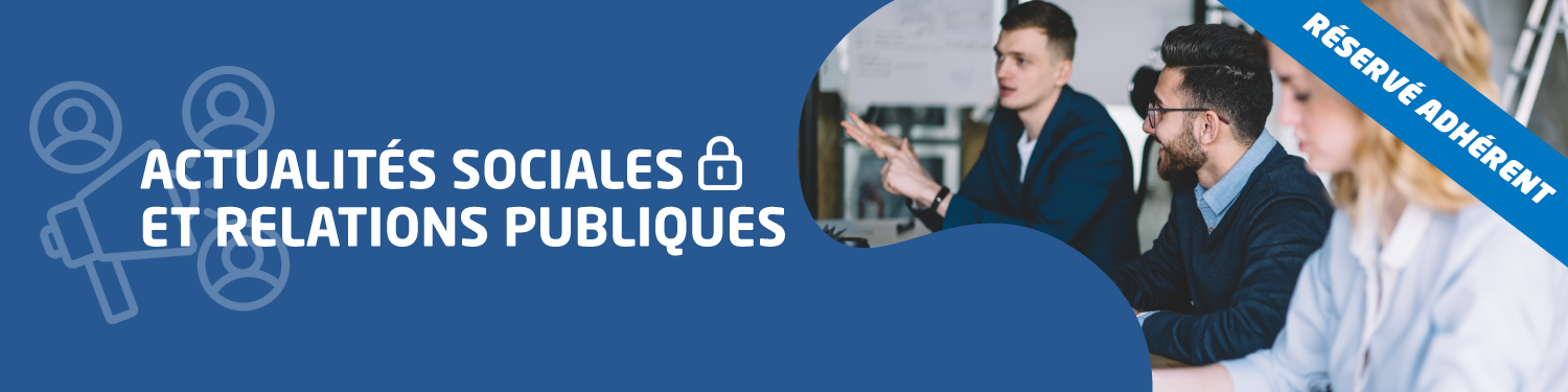 Bandeau actualités sociales